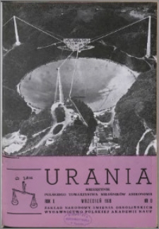 Urania 1979, R. 50 nr 9