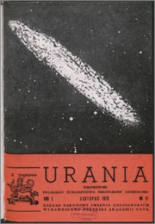 Urania 1979, R. 50 nr 11