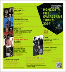Koncerty pod Gwiazdami, Toruń 2014 [wkładka do Nowości]