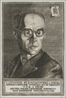 Portret Ludomira Sleńdzińskiego, profesora Wydziału Sztuk Pięknych USB
