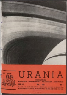 Urania 1981, R. 52 nr 5
