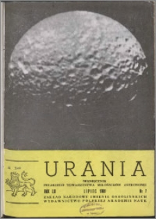 Urania 1981, R. 52 nr 7