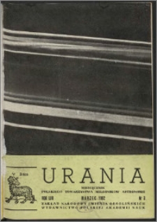 Urania 1982, R. 53 nr 3