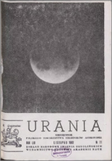 Urania 1982, R. 53 nr 11