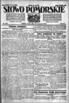 Słowo Pomorskie 1923.11.20 R.3 nr 266
