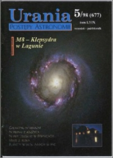 Urania - Postępy Astronomii 1998, T. 69 nr 5 (677)