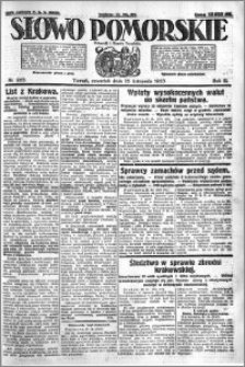 Słowo Pomorskie 1923.11.22 R.3 nr 268