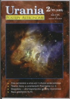 Urania - Postępy Astronomii 1999, T. 70 nr 2 (680)