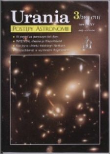 Urania - Postępy Astronomii 2004, T. 75 nr 3 (711)