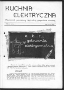 Kuchnia Elektryczna 1937, R. 1, nr 3