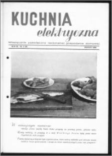 Kuchnia Elektryczna 1939, R. 3, nr 3