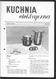 Kuchnia Elektryczna 1939, R. 3, nr 5