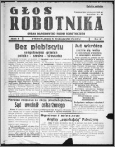 Głos Robotnika 1938, R. 1, nr 8
