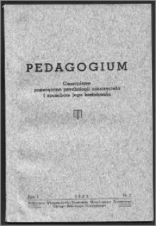 Pedagogium 1938/1939, R. 1, nr 2