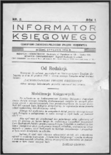 Informator Księgowego 1933/1934, R. 1, nr 2