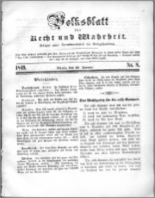 Volksblatt 1849, nr 8