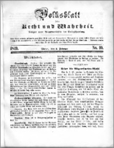 Volksblatt 1849, nr 10