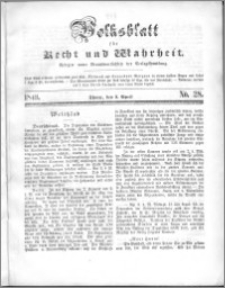 Volksblatt 1849, nr 28