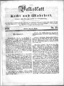 Volksblatt 1849, nr 29