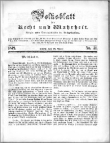 Volksblatt 1849, nr 31