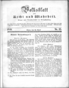 Volksblatt 1849, nr 32