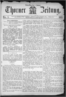 Thorner Zeitung 1869, No. 5