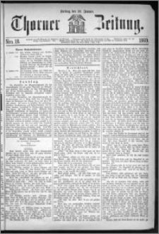 Thorner Zeitung 1869, No. 18 + Extra Beilage