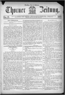 Thorner Zeitung 1869, No. 27