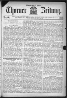 Thorner Zeitung 1869, No. 40