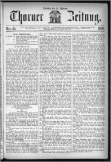 Thorner Zeitung 1869, No. 45