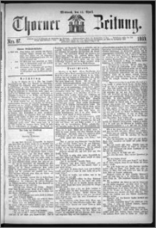 Thorner Zeitung 1869, No. 87