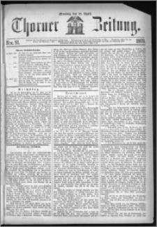 Thorner Zeitung 1869, No. 91