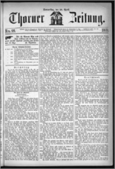 Thorner Zeitung 1869, No. 99