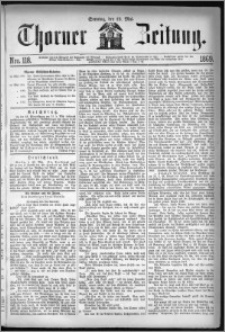 Thorner Zeitung 1869, No. 118