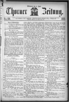 Thorner Zeitung 1869, No. 126 + Beilagenwerbung