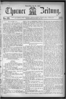 Thorner Zeitung 1869, No. 133 + Beilagenwerbung