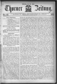 Thorner Zeitung 1869, No. 142