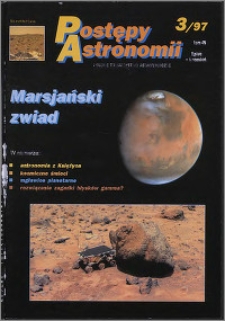 Postępy Astronomii 1997, T. 45 z. 3