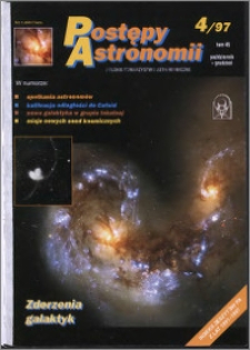 Postępy Astronomii 1997, T. 45 z. 4