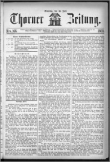 Thorner Zeitung 1869, No. 166 + Extra Beilage