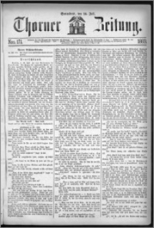 Thorner Zeitung 1869, No. 171 + Beilagenwerbung