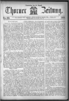 Thorner Zeitung 1869, No. 193