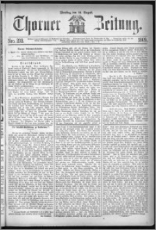Thorner Zeitung 1869, No. 203