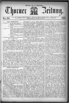 Thorner Zeitung 1869, No. 214