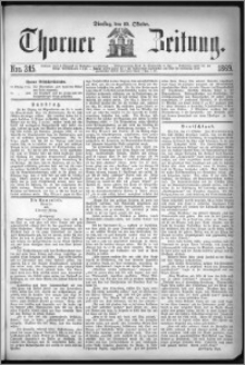 Thorner Zeitung 1869, No. 245