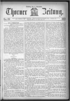 Thorner Zeitung 1869, No. 257 + Beilagenwerbung