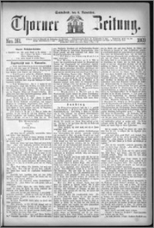 Thorner Zeitung 1869, No. 261 + Beilagenwerbung