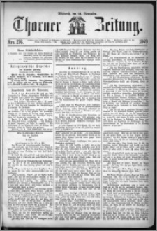 Thorner Zeitung 1869, No. 276