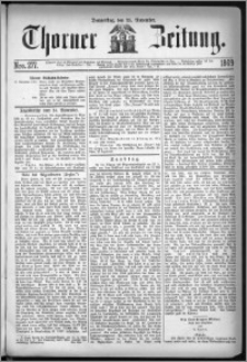 Thorner Zeitung 1869, No. 277