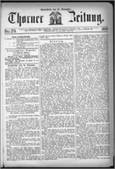 Thorner Zeitung 1869, No. 279